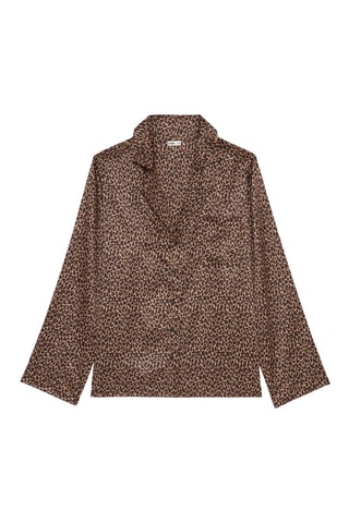 Camicia pigiama Ocelliz - Marrone