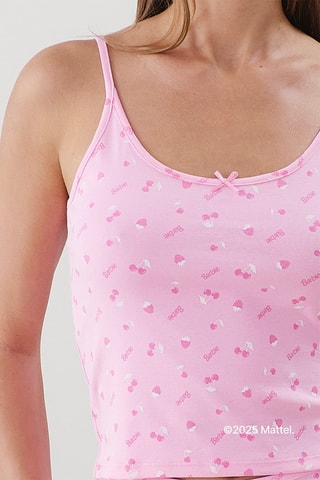Top de pyjama Barbie - Rose