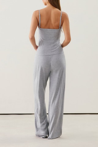 Top de pyjama Debolurexiz - Gris chiné