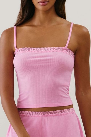 Top de pyjama Lovelaciz - Rose