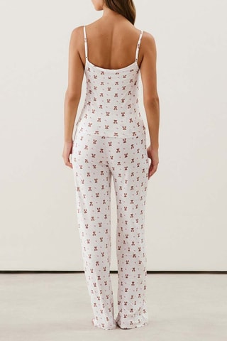 Top de pyjama Debtelliz - Blanc