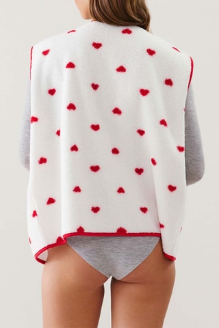 Gilet pigiama Newcozyliz - Ecrù