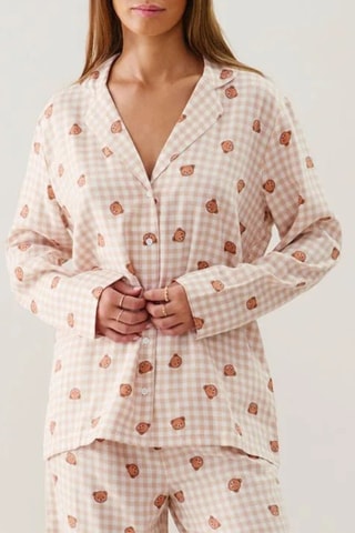 Camicia pigiama Flabeariz - Beige