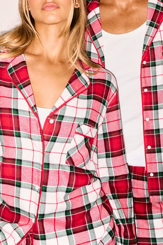 Camicia pigiama Homecheckiz - Rosso