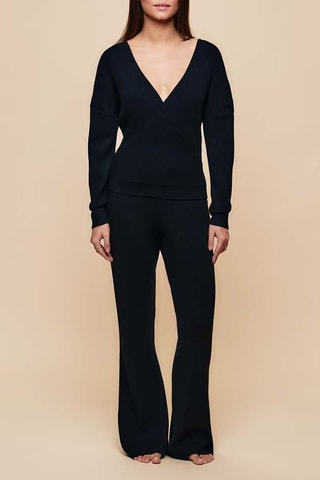 Pull portefeuille de pyjama Cardiliz - Noir