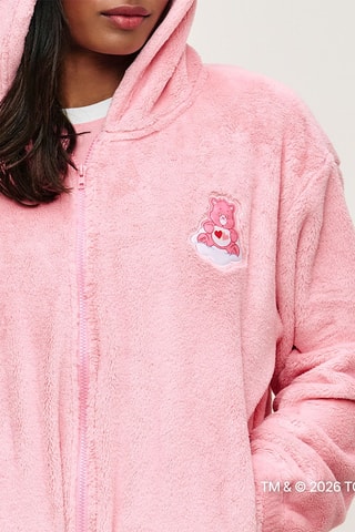 Felpa pigiama con cappuccio Pinkbisouniz - Rosa