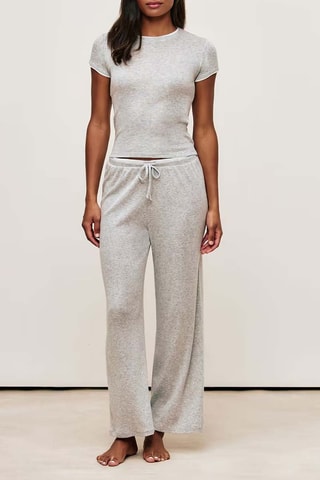 T-shirt de pyjama Layeriz - Gris chiné