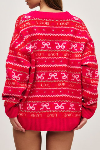 Cardigan pigiama Heartbowiz - Rosa