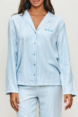 Camicia pigiama Newbowtiz - Celeste