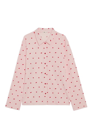 Camicia pigiama Loveliz - Rosa