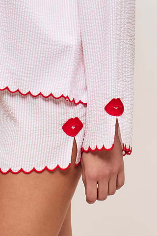 Camicia pigiama Minikissrayiz - Rosa