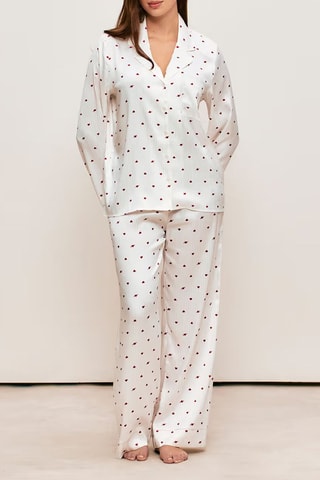 Camicia pigiama Loverayiz - Ecrù
