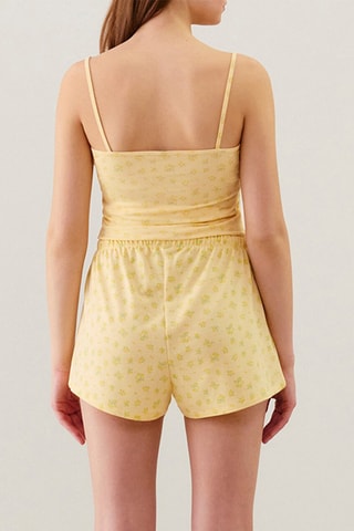 Short de pyjama Elliniz - Jaune