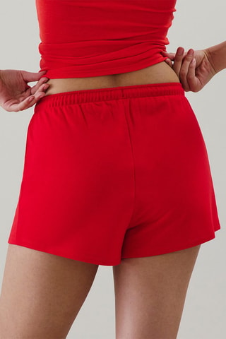 Short de pyjama Elliniz - Rouge