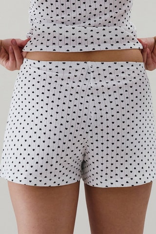Short de pyjama Alldayiz - Blanc
