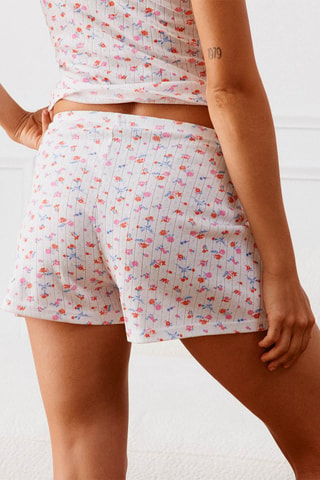 Short de pyjama Alldayiz - Blanc