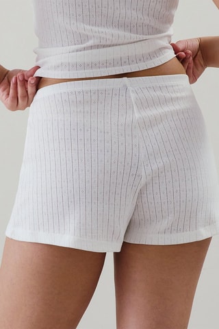 Short de pyjama Alldayiz - Blanc