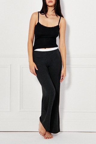Pantaloni pigiama Teenliz - Nero melange