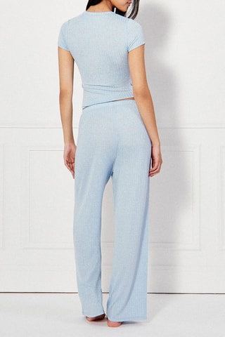 Pantaloni pigiama Newlurexiz - Celeste