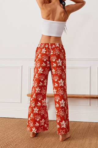Pantaloni Joreliz - Rosso mattone