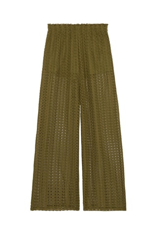 Pantaloni pigiama Dyelivializ - Kaki