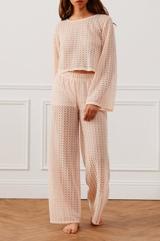 Pantaloni pigiama Dyelivializ - Rosa