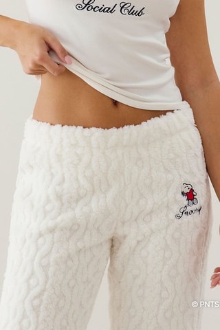 Pantalon de pyjama Snoopy Knitsnoopyiz - Blanc