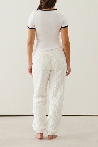 Pantalon de pyjama Snoopy Knitsnoopyiz - Blanc