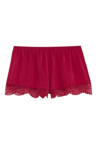 Short de pyjama Oreesiz - Rouge