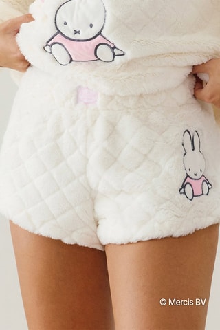 Shorts pigiama Miffy Miffy e i suoi amici Furmiffiz - Bianco