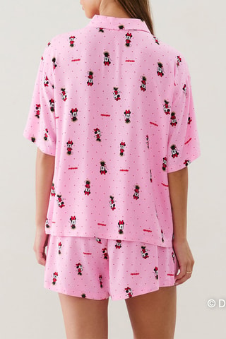 Short de pyjama Minnie Disney Dotminniz - Rose