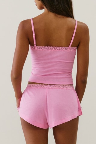 Short de pyjama Lovelaciz - Rose