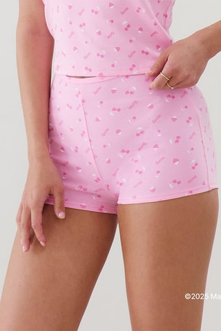 Short de pyjama Fitbarbiz - Rose