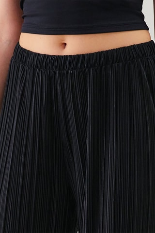 Pantalon de pyjama plissé Newlolitiz - Noir