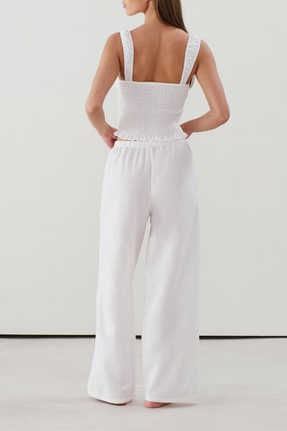 Pantalon de pyjama Lineliz - Blanc