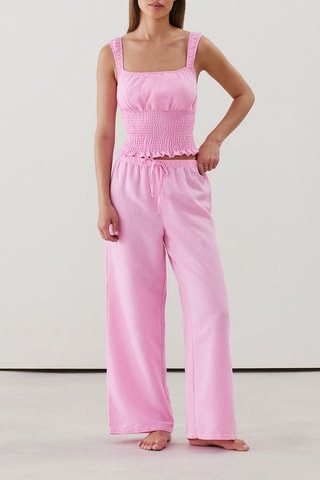 Pantalon de pyjama Lineliz - Rose