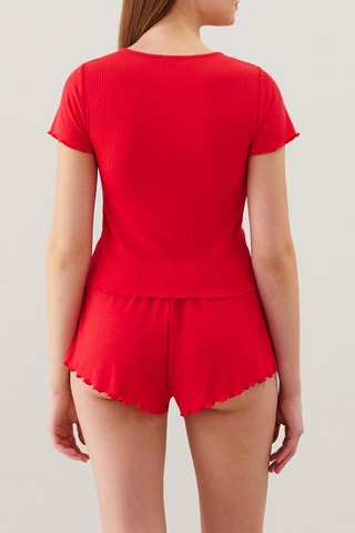 Shorts pigiama Minicutiz - Rosso