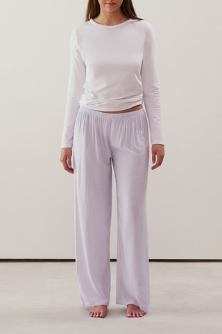 Pantaloni pigiama Essentieliz - Celeste