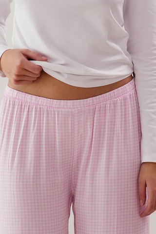Pantaloni pigiama Essentieliz - Rosa