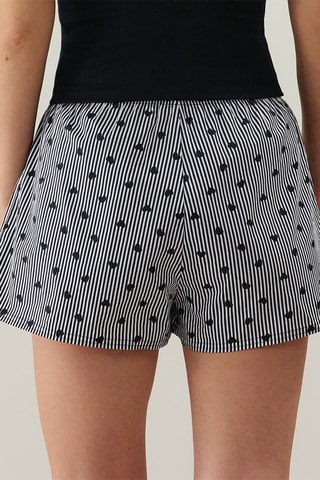 Short de pyjama Nightpopiz - Noir