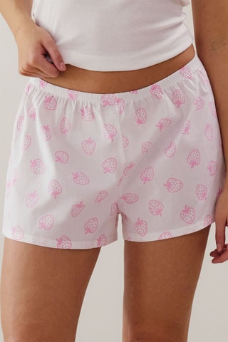 Short de pyjama Nightpopiz - Blanc