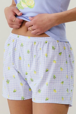 Short de pyjama Nightpopiz - Ciel