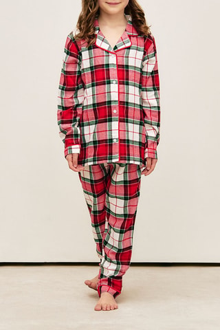 Pantaloni pigiama Checkidiz - Rosso