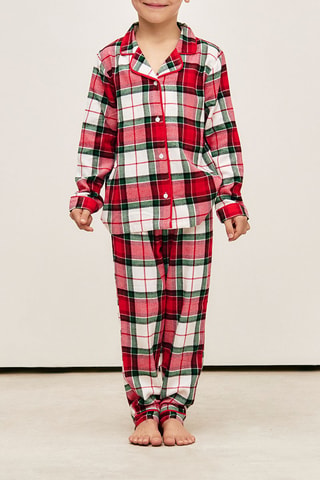 Pantaloni pigiama Checkidiz - Rosso