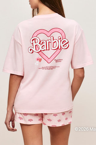 Short de pyjama Barbie Lovebarbiz - Rose