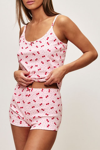 Short de pyjama Gamedotiz - Rose poudré