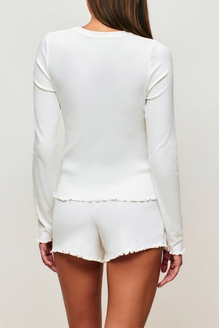 Short de pyjama Whiteribiz - Blanc