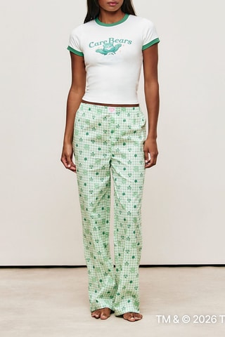 Pantaloni pigiama a vita alta Colobisouniz - Verde chiaro