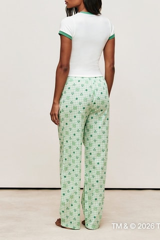 Pantaloni pigiama a vita alta Colobisouniz - Verde chiaro