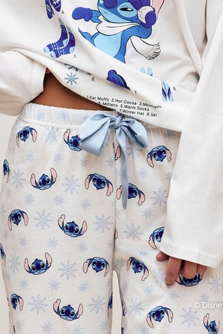 Pantalon de pyjama Stitch Lilo et Stitch Disney Skistitchiz - Blanc